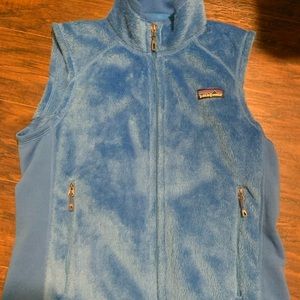 Patagonia vest woman’s small color blue like new condition